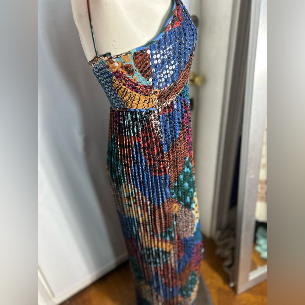 M Missoni Collection Patchwork Sequin Column Gown… - image 7